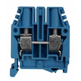 Clemă de nul, conex. cu şurub, CBC.4 albastru, 0,2-6 mm²