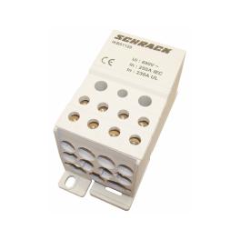 Clemă deriv. 1 pol 250A,1x120 mm²/2x35 mm²+5x16 mm²+4x10 mm²