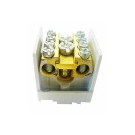 Clemă derivaţie 1 modul, 1x35mm²/4x35mm²
