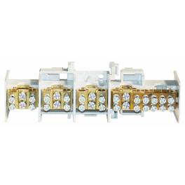 Clemă derivaţie 3+1 module: 3x25mm²/2x16mm²+1x25mm²/6x16mm²