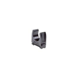 Clemă plastic pt.tub M20mm, fără halogen, negru, 100buc