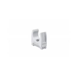 Clemă plastic pt.tub M40mm, ex. uşoară, gri, unit amb=50buc