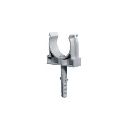 CLIPS CONDUCTA PVC CU SURUB OTEL ЕСS Ф16 x 100