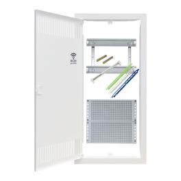 Cofret media combi cadru și ușă cu 4 rânduri verticale