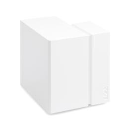 Colt exterior pt.canal parapet SIGNA 70/110 RAL9010 alb