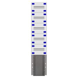 Combination Distributor Modular chassis 200mm 21HU, complete