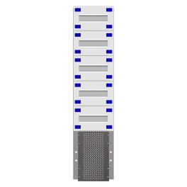 Combination Distributor Modular chassis 220mm 21HU, complete