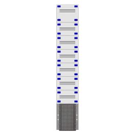 Combination Distributor Modular chassis 220mm 28HU, complete
