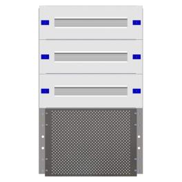 Combination Distributor Modular chassis 420mm 15HU, complete