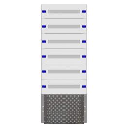 Combination Distributor Modular chassis 420mm 24HU, complete