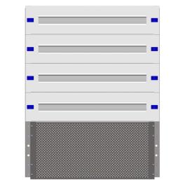 Combination Distributor Modular chassis 640mm 18HU, complete