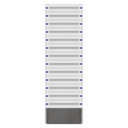 Combination Distributor Modular chassis 640mm 45HU, complete