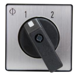 Comutator alternativ de panou 1-2 cu cheie 3p 10A