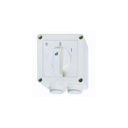 Comutator capsulat 0-1 25A 3p