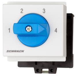 Comutator de selectie 1-2-3-4 modular 20A, 1p