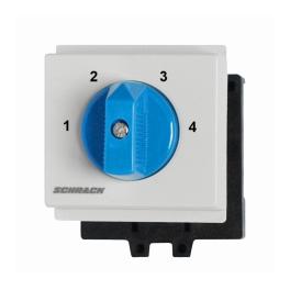 Comutator de selectie 1-2-3-4 modular 20A, 2p