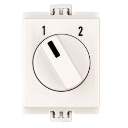 Comutator modular 1-2, 2 poli, 10A