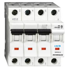 Comutator modular 3poli+N 40A