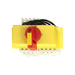 Comutator princ.modular rosu/galben 4p 32A blocabil cu lacat