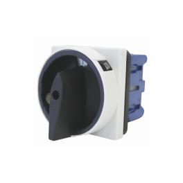 Comutator principal fixare în 4 pct, 3-poli, 25A, 7,5kW