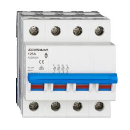 Comutator principal modular 125A, 4-poli