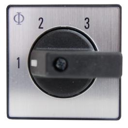 Comutator selecţie de panou 1-2-3-4-5 20A 1p