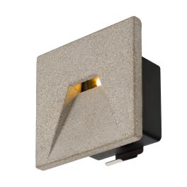 CONCRETO EL, Corp iluminat incastrat gri, 3.2W, 45lm, 3000K