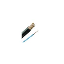 Conductor rigid cu izol. fără halogen, H07Z-U 1,5 negru