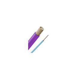 Conductor rigid cu izol. fără halogen, H07Z-U 1,5 violet