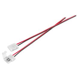 Conector 2-pin 10mm cu 15cm cablu (10buc)