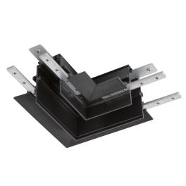 Conector mecanic L, 48V TRACK pt sina AB, dreapta, negru