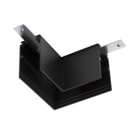 Conector mecanic L, 48V TRACK pt sina AB, stanga, negru