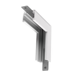 Conector mecanic L, 48V TRACK pt sina AB, stereo, alb