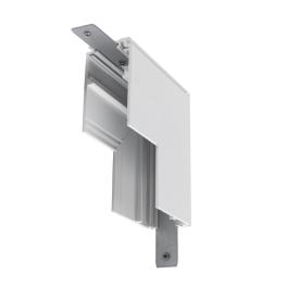 Conector mecanic L, 48V TRACK pt sina AB, stereo, alb