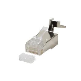 Conector RJ45 Cat6a ecranat AWG24 pana la AWG22, 50 buc
