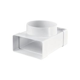 CONECTOR T TUB AERISIRE PLAT SI ROTUND 110X55MM