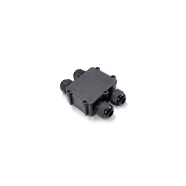 CONECTOR TERMINAL 4PINI 8-12MM IP68 - NEGRU