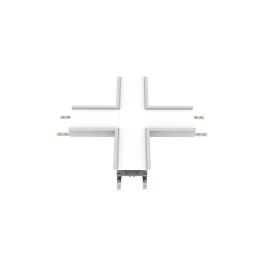 CONECTOR-X PENTRU PROFIL APLICAT  ELMARK 3000K ALB