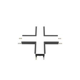 CONECTOR-X PENTRU PROFIL APLICAT  ELMARK  3000K NEGRU