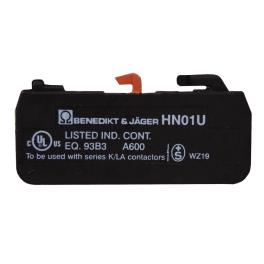 Contact auxiliar HN01U 1NI