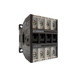 Contactor 3poli, 11kW/22A AC3, 32A AC1, 1NC, 400VAC