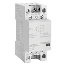 Contactor modular 25A 4NI 24VAC 2UH