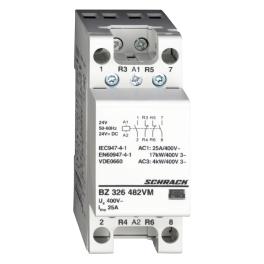 Contactor modular (2UH) 25A, 2ND+2NÎ, 24Vca&cc