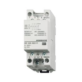 Contactor modular (2UH) 25A, 3ND+1NÎ, 230Vca&cc