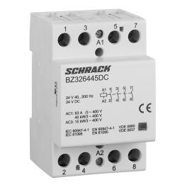 Contactor modular 3UH, 63A, 4ND, 24V c.a. / c.c.