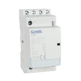 CONTACTOR MODULAR K40 25A 230 3NO+1NC