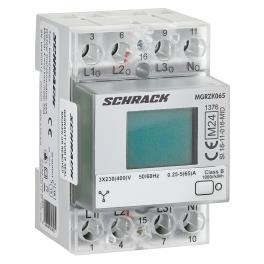 Contor digital modular, măsură directă 65A, 4 fire, MID