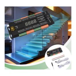  Controler Inteligent de Lumini pentru Scara Interioara / 32 Canale - STC002