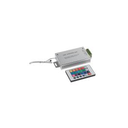CONTROLER PENTRU BANDA LED RGB CU INFRAROSU 24 BUTOANE 12V 12A
