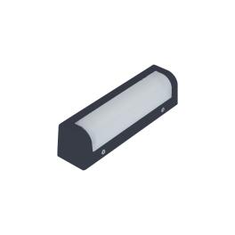 CORNER LED FIXTURE 6W 230V 4000K IP54 BLACK